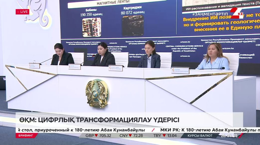 ӨҚМ: Цифрлық трансформациялау үдерісі. Брифинг