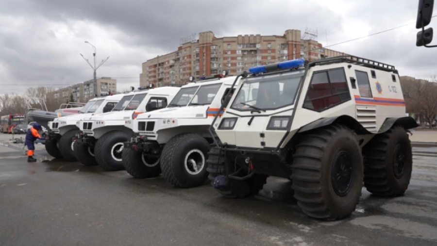 Автопарк обновили в подразделениях ДЧС ВКО