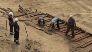 Шахтеры в Сербии случайно раскопали древний корабль