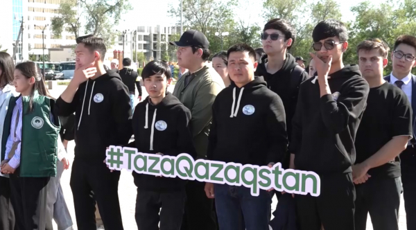 Оралда экоакция аясында 1000 дана жас көшет егілді