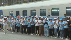 Туристический поезд для детей запустили в Казахстане