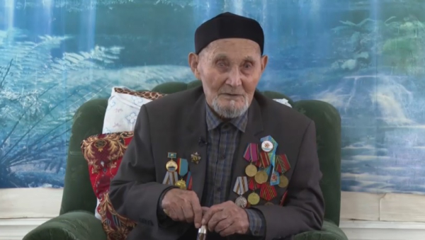 Ветеран войны из Туркестанской области отметил 102-летие