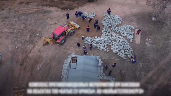 Как в ЗКО защищают электроподстанции от паводков