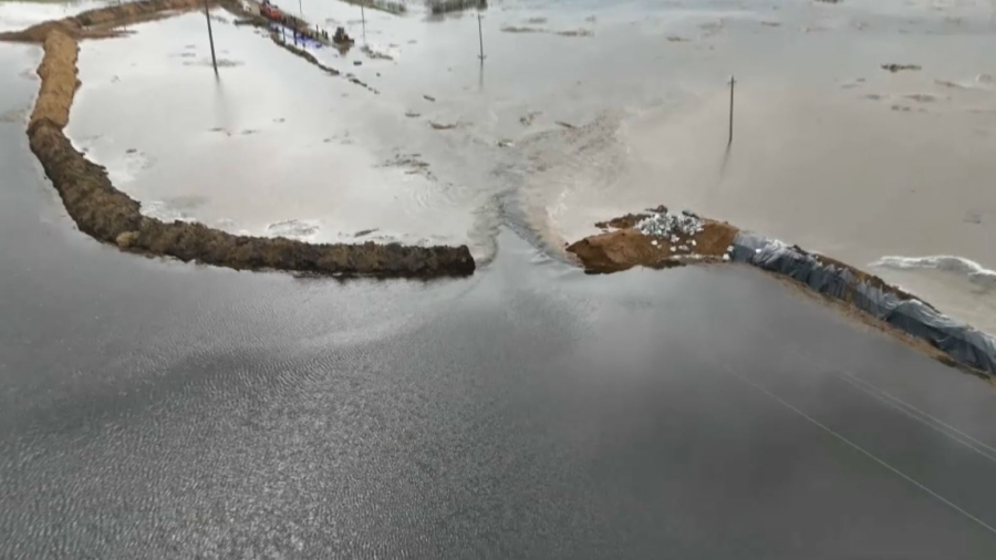 Дамбу восстанавливают в СКО