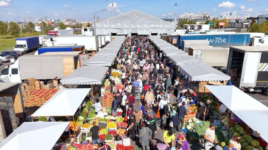 Более 50 000 человек посетили сельхозярмарку в Астане