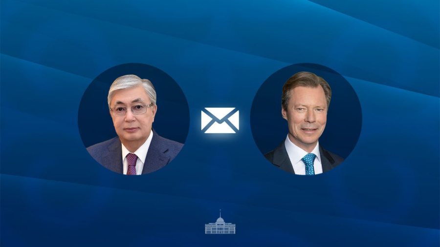 Глава государства поздравил Великого Герцога Люксембурга 