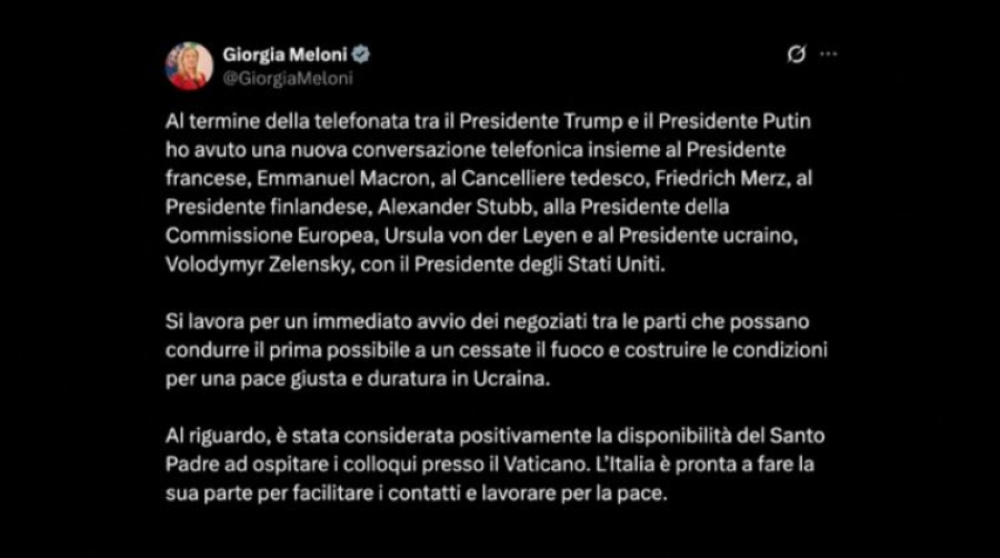 Реакция мировых лидеров на телефонные переговоры президентов США, России и Украины