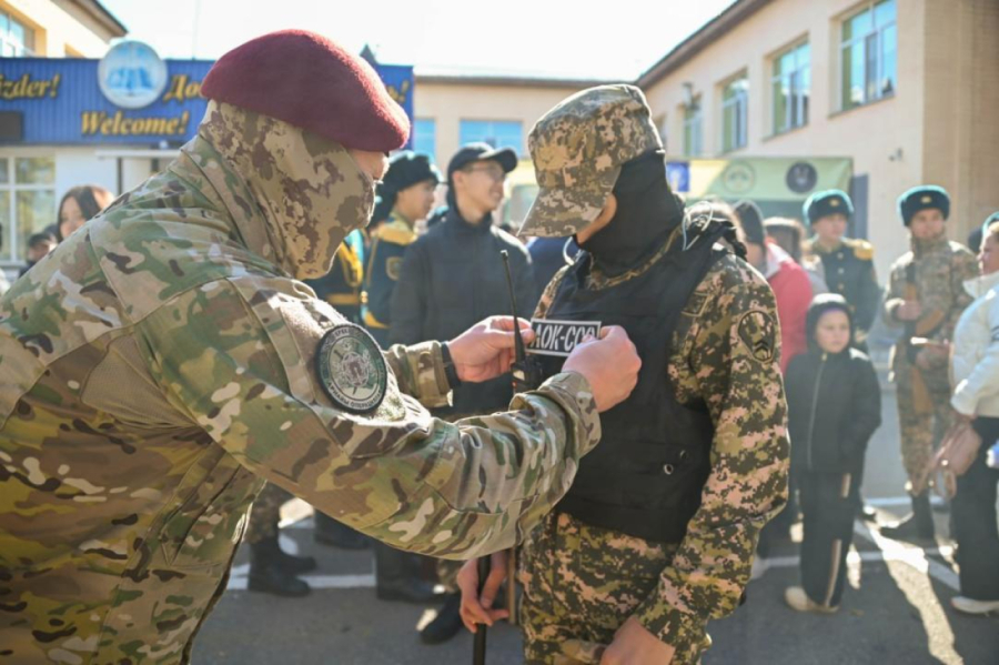Елордалық оқушылар «Жас сарбаз» қозғалысының қатарына қосылды