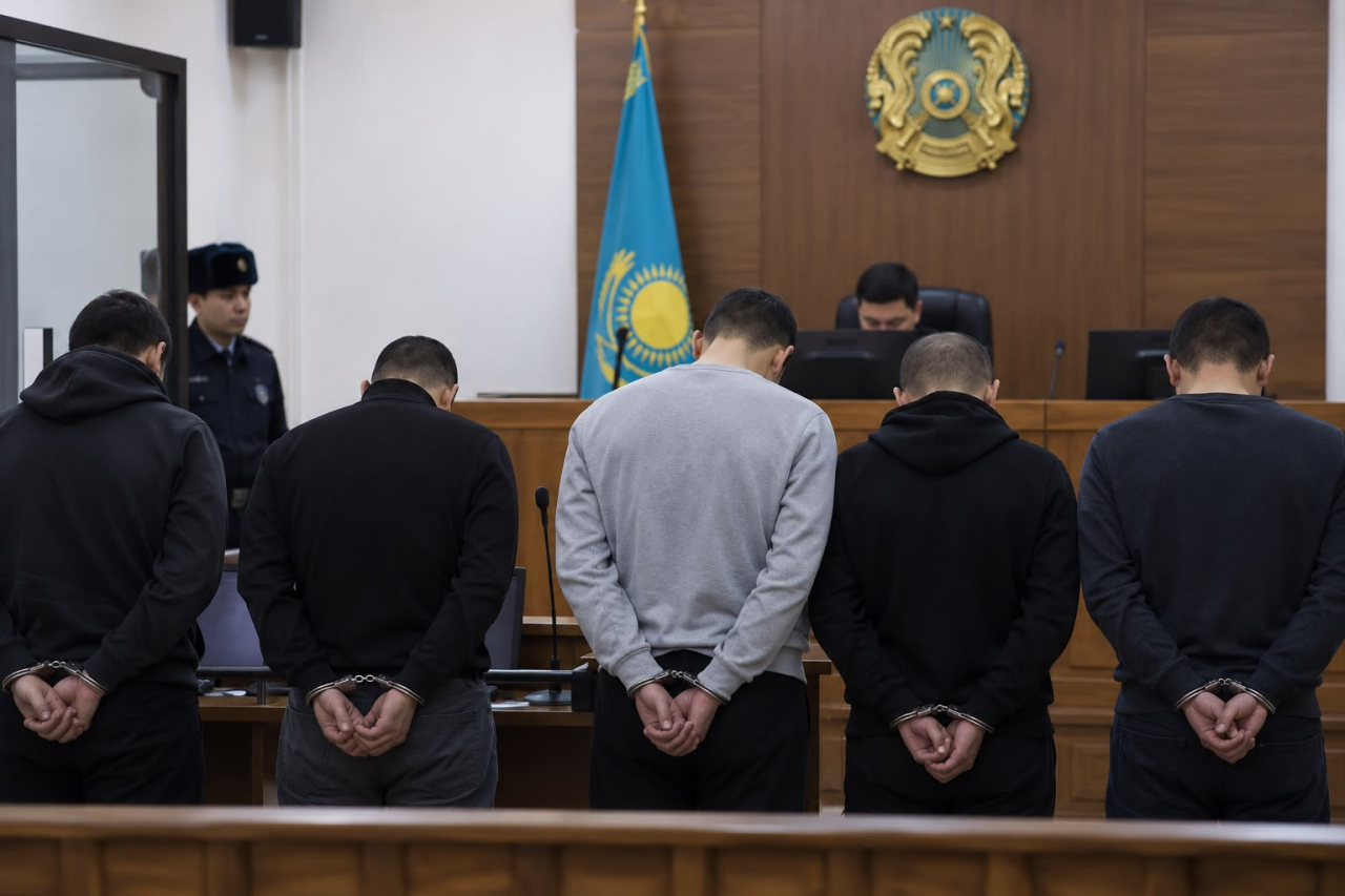 Наркобизнес с оборотом 90 млн теңге: в Астане пятерых мужчин осудили на 16–17 лет