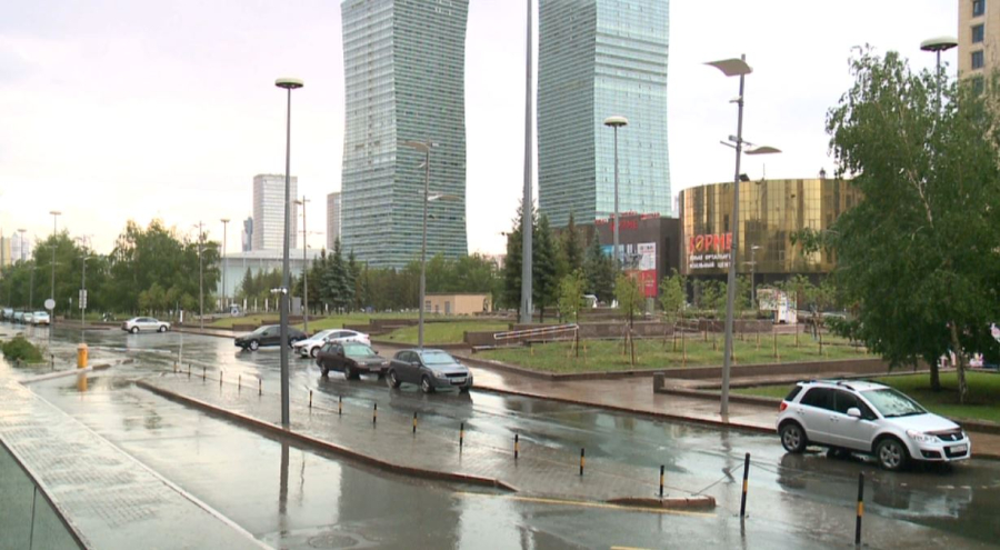 Елдің басым бөлігінде жаңбыр жауады