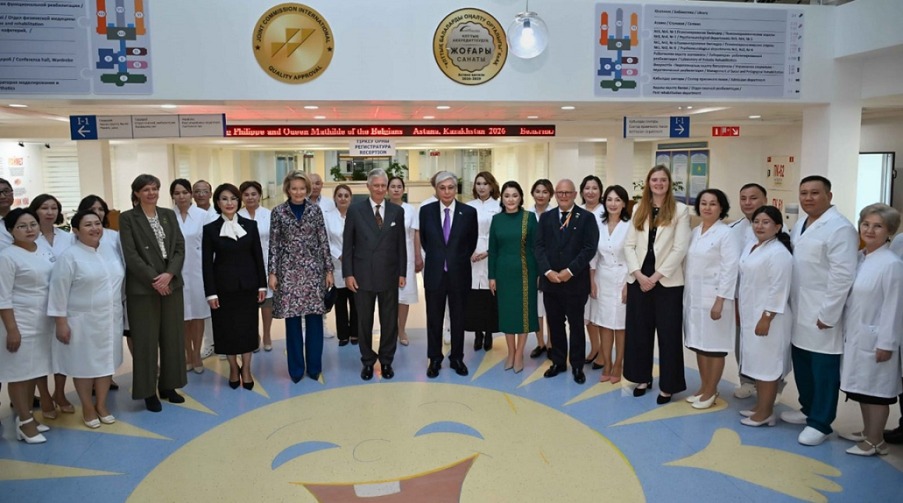 Глава государства с Королем и Королевой бельгийцев посетили НЦДР
