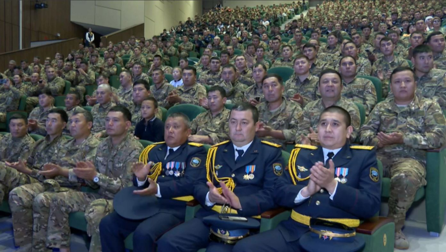 Шымкентте құтқарушыларға құрмет көрсетілді