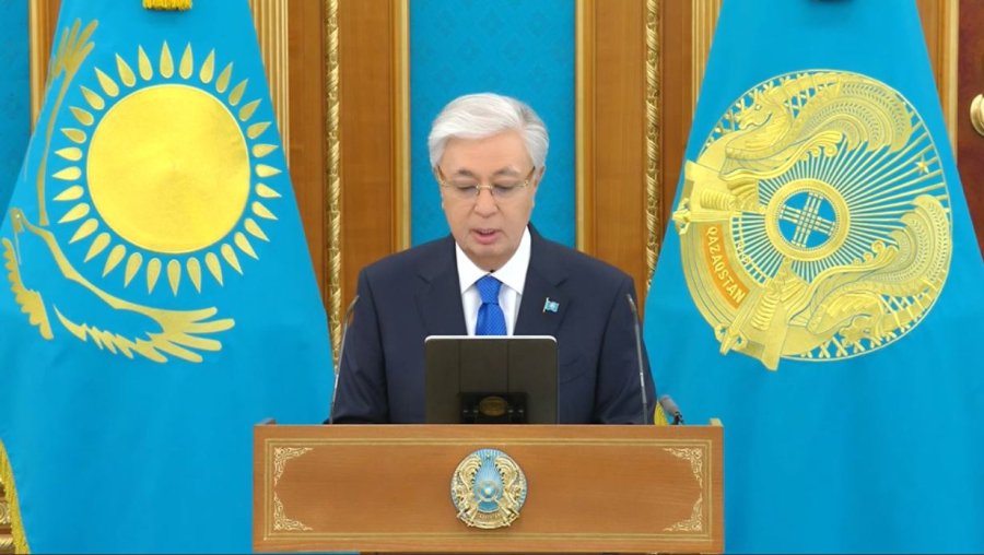 Президент мемлекеттік марапат және әскери шен тапсыру рәсімінде сөз сөйледі