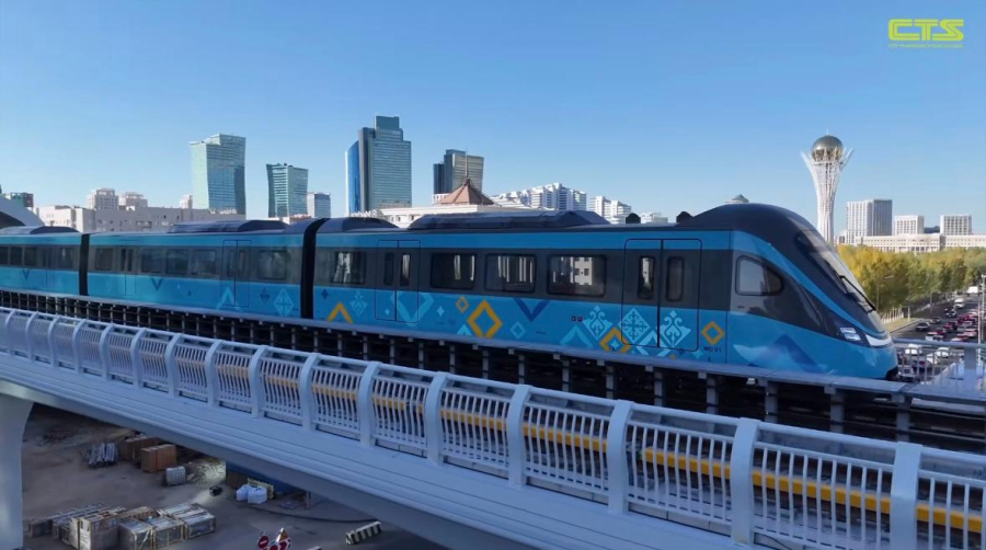 Астанада LRT стансасында өрт болды