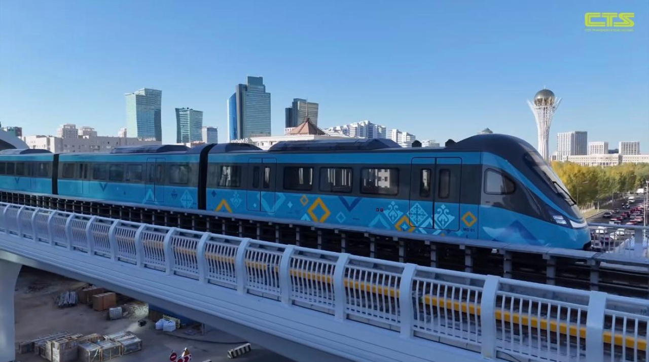 Астанада LRT стансасында өрт болды