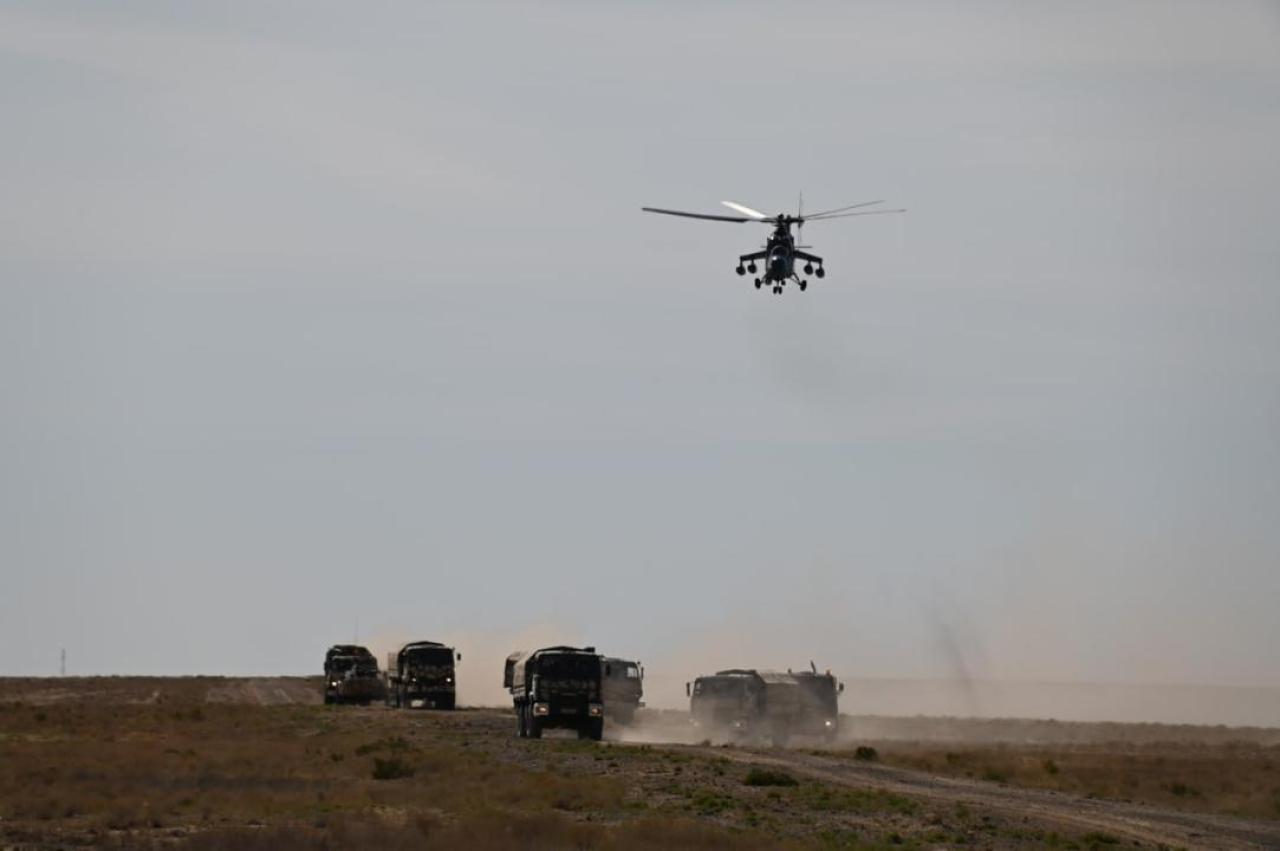 3000 км марш-броска: военные отрабатывают манёвры в Мангистау