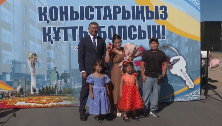 Қонаевта 42 отбасы баспаналы болды