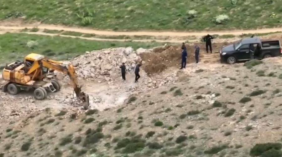 Түркістан облысында жер қойнауын заңсыз қазғандар ұсталды