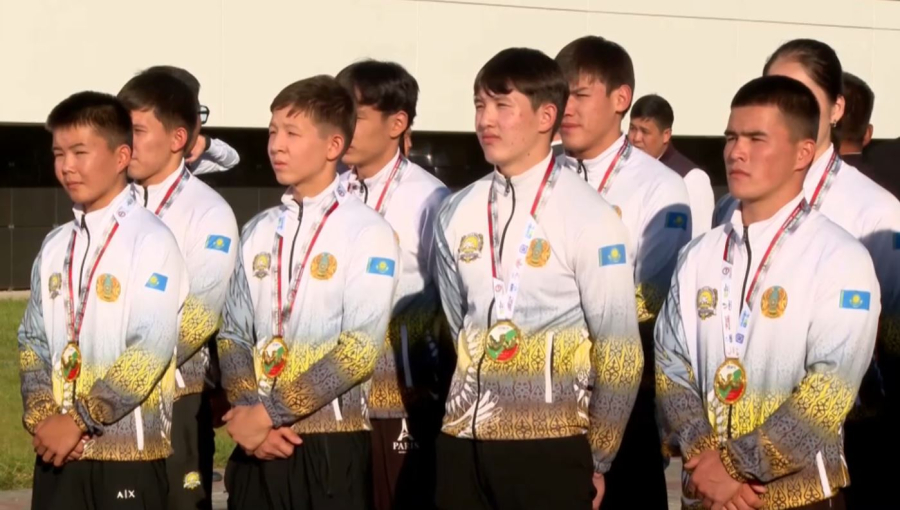 Түркістан облысында чемпиондарға құрмет көрсетілді