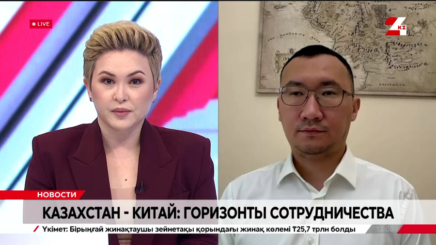 Встреча Президента РК с Си Цзиньпинем. Ерсултан Жансейтов
