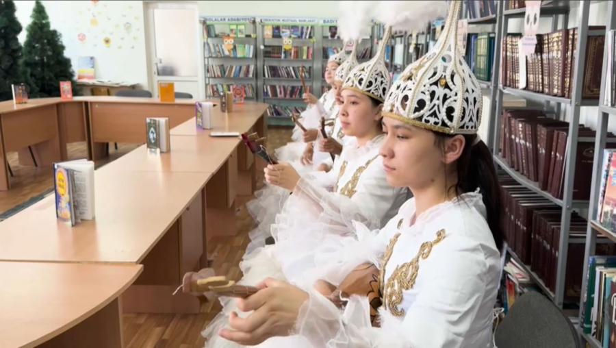 Өзбекстанда қазақ мектебінің оқушылары домбырадан республикалық жарыста жүлделі орын алды