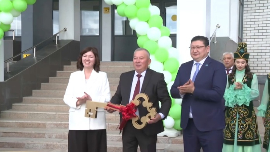 Новая школа в рамках нацпроекта открылась в области Абай