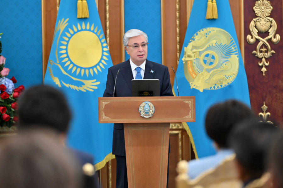 Мемлекет басшысы мәдениет және өнер қызметкерлерін марапаттау рәсімінде сөз сөйледі