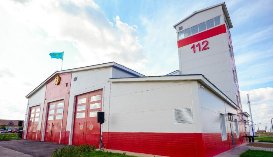 Пожарное депо открыли в Астане