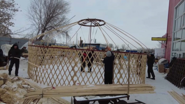 Шетелден киіз үйге сұраныс бар