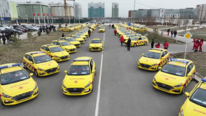 75 машин скорой помощи передали туркестанским медикам