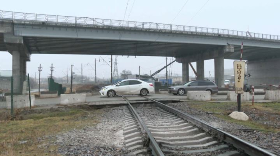 Новый путепровод открыли в Шымкенте