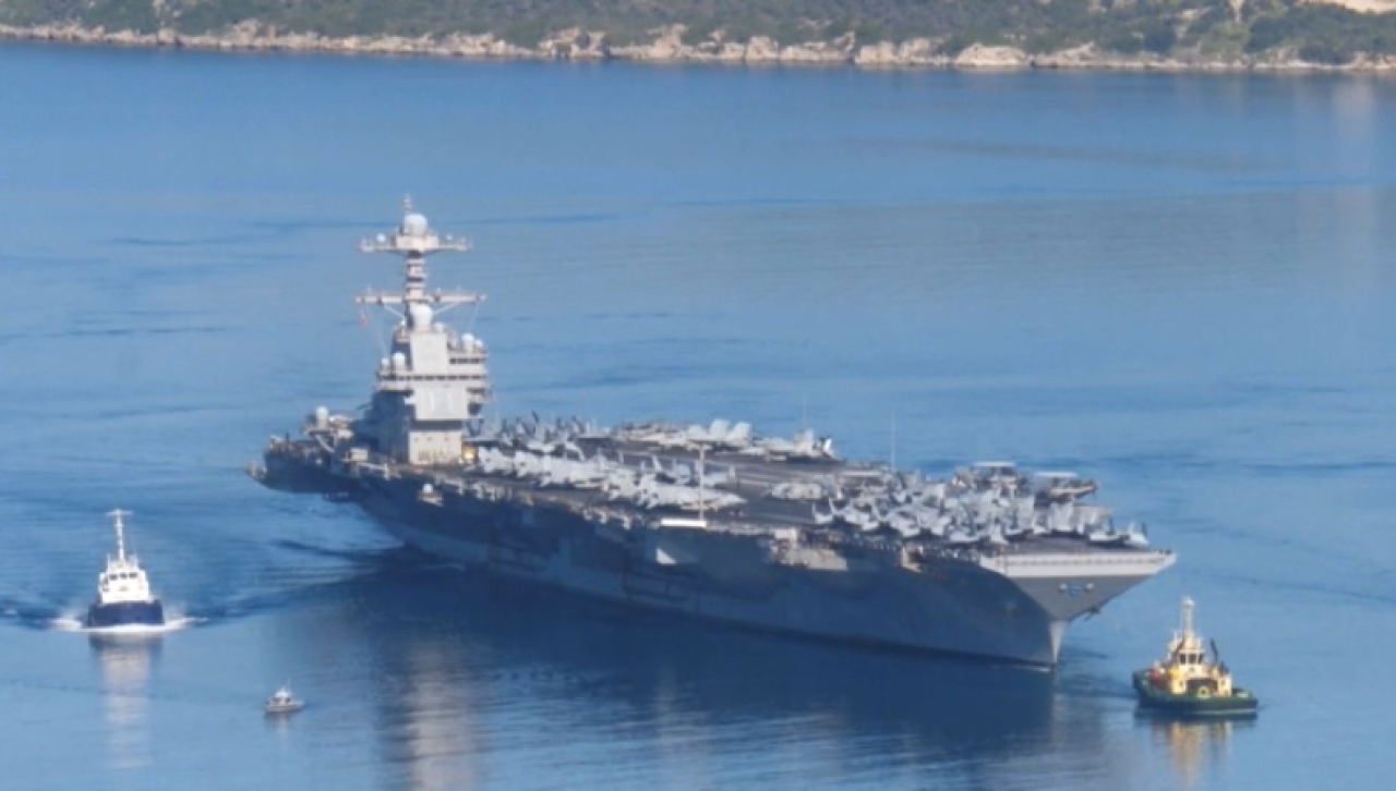 Американский авианосец направляется к берегам Израиля