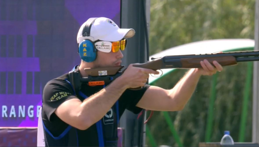 Қазақстандық стенд ату спорттық ату шеберлері Дохада жаттығу өткізіп жатыр