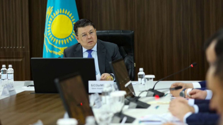 Қанат Бозымбаев Жамбыл облысына барды