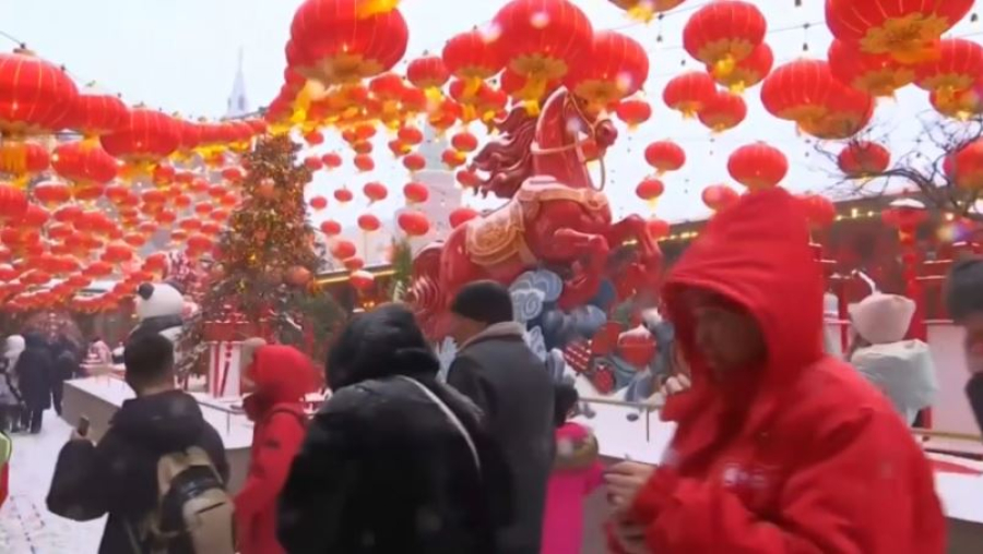 Китайский Новый год празднуют в мире