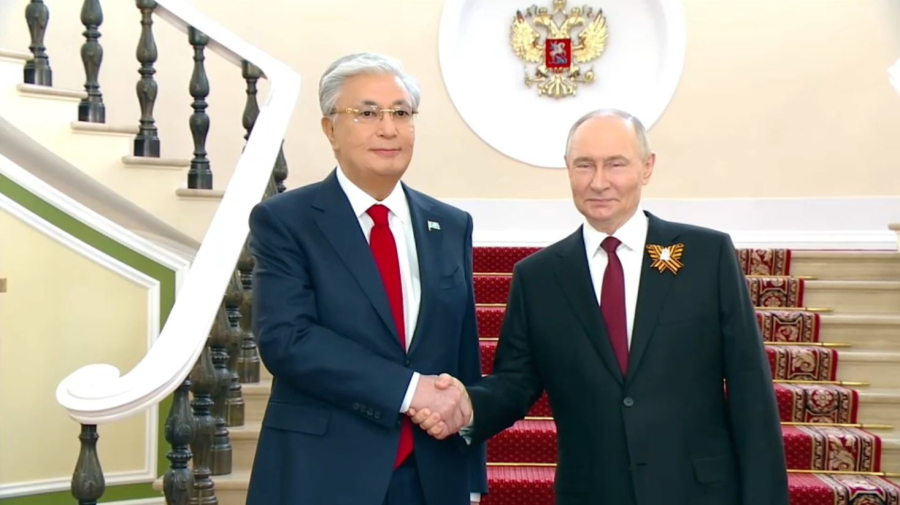 Қ. Тоқаевты В. Путин Кремльде қарсы алды