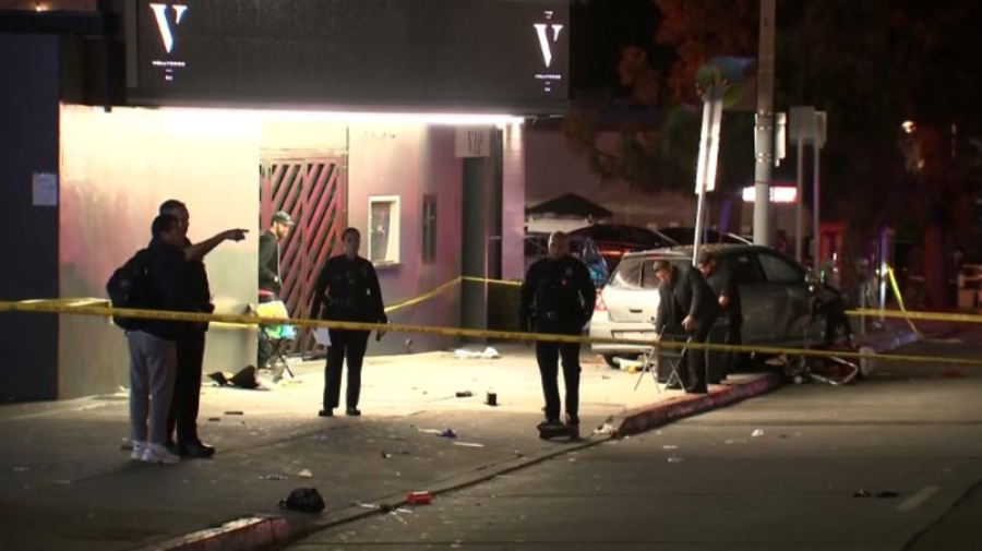 30 человек пострадали из-за наезда авто в США