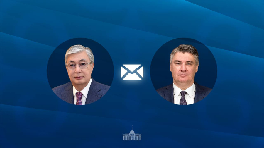 Мемлекет басшысы Хорватия президентіне құттықтау жеделхатын жолдады   
