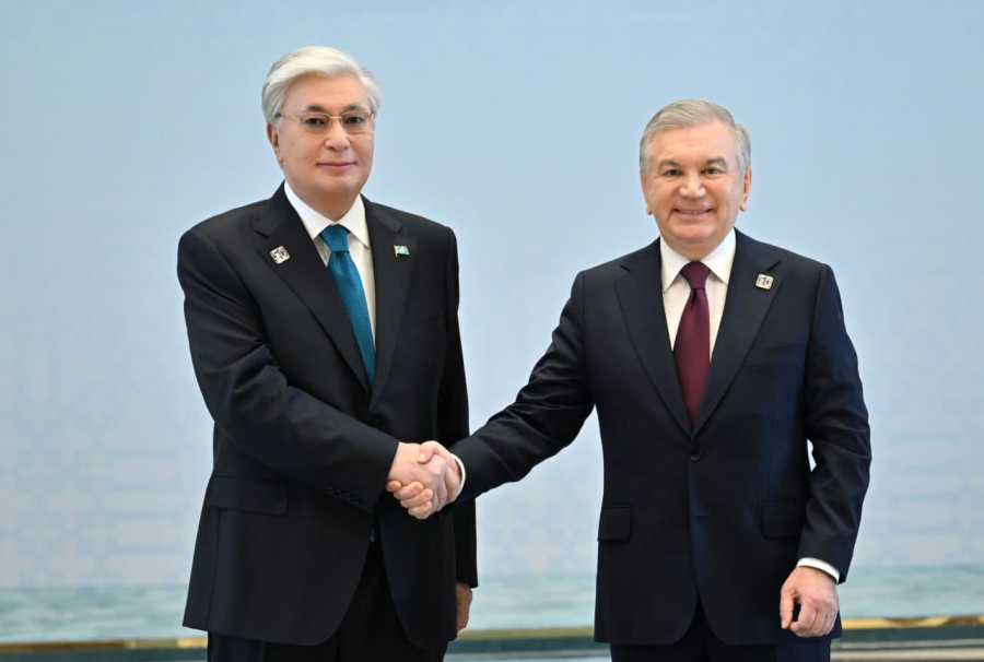 Қазақстан Президенті Самарқандтағы конгресс-орталыққа барды