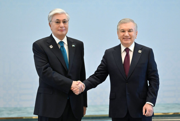 Қазақстан Президенті Самарқандтағы конгресс-орталыққа барды