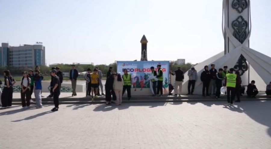 Экоакция Eco Plogging прошла в Атырау