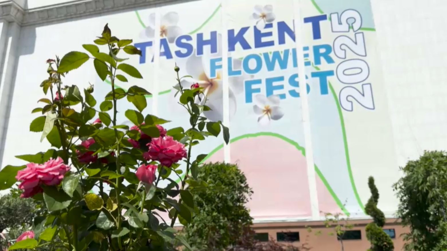 Ташкентте гүлдер фестивалі өтті