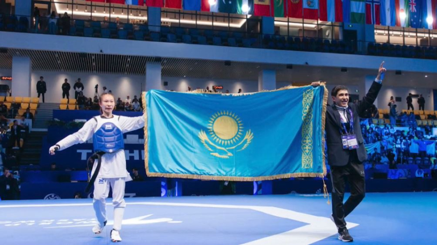 А. Серікбаева таеквондодан Әлем чемпионы атанды