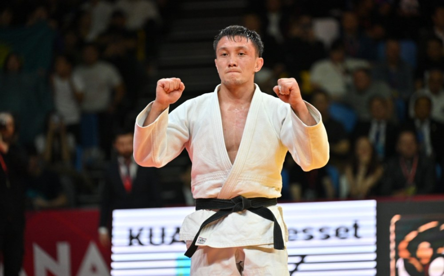Дзюдоист Есет Куанов завоевал бронзу на Grand Slam в Астане