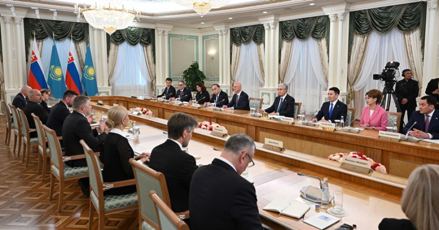 Казахстан и Словакию связывают тесные взаимоотношения – Токаев