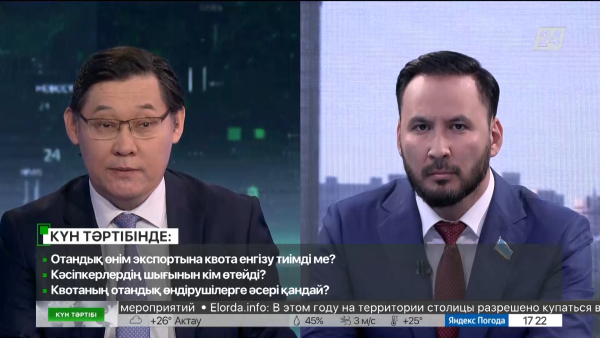 Отандық өнім экспортына квота енгізу тиімді ме? | Күн тәртібі | 24.05.2023