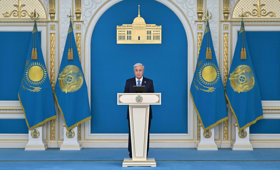 Глава государства открыл автомобильный завод KIA Qazaqstan