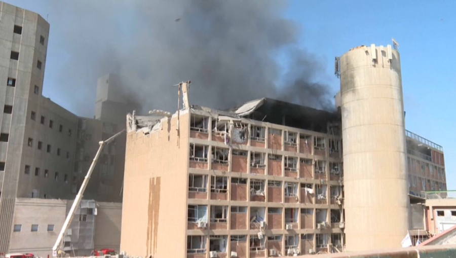 Иран зымыраны Израильдегі ауруханаға түсті