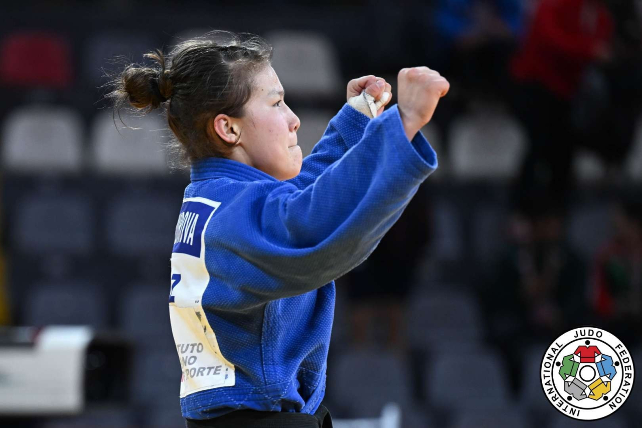 Казахстанская дзюдоистка завоевала серебро юниорского ЧМ