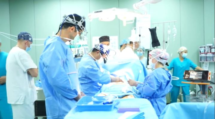 Открытую операцию на сердце впервые провели в Ұлытау